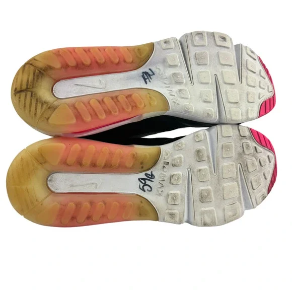 Nike Air Max 2090 Women's Shoes Size 11.5 Black Pink Silver DA4284-001 Lace Up - Picture 6 of 11